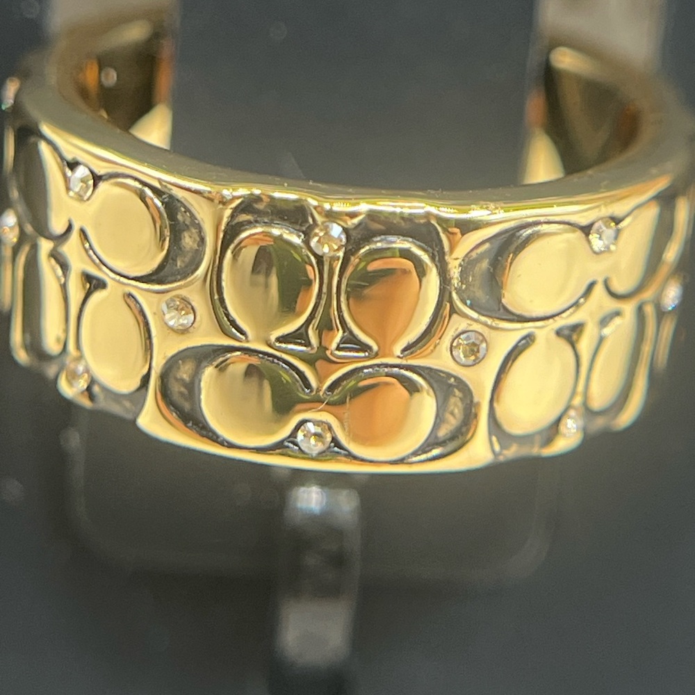 Coach Signature Ring Size 7 - Picture 2 of 3
